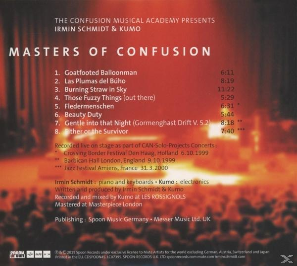 Irmin Schmidt, Kumo - Masters Confusion Of - (CD)