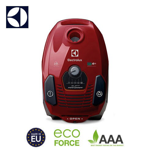 ELECTROLUX Silent Performer Parketto Toz Torbalı Elektrikli Süpürge Kırmızı ZSPPARKETT