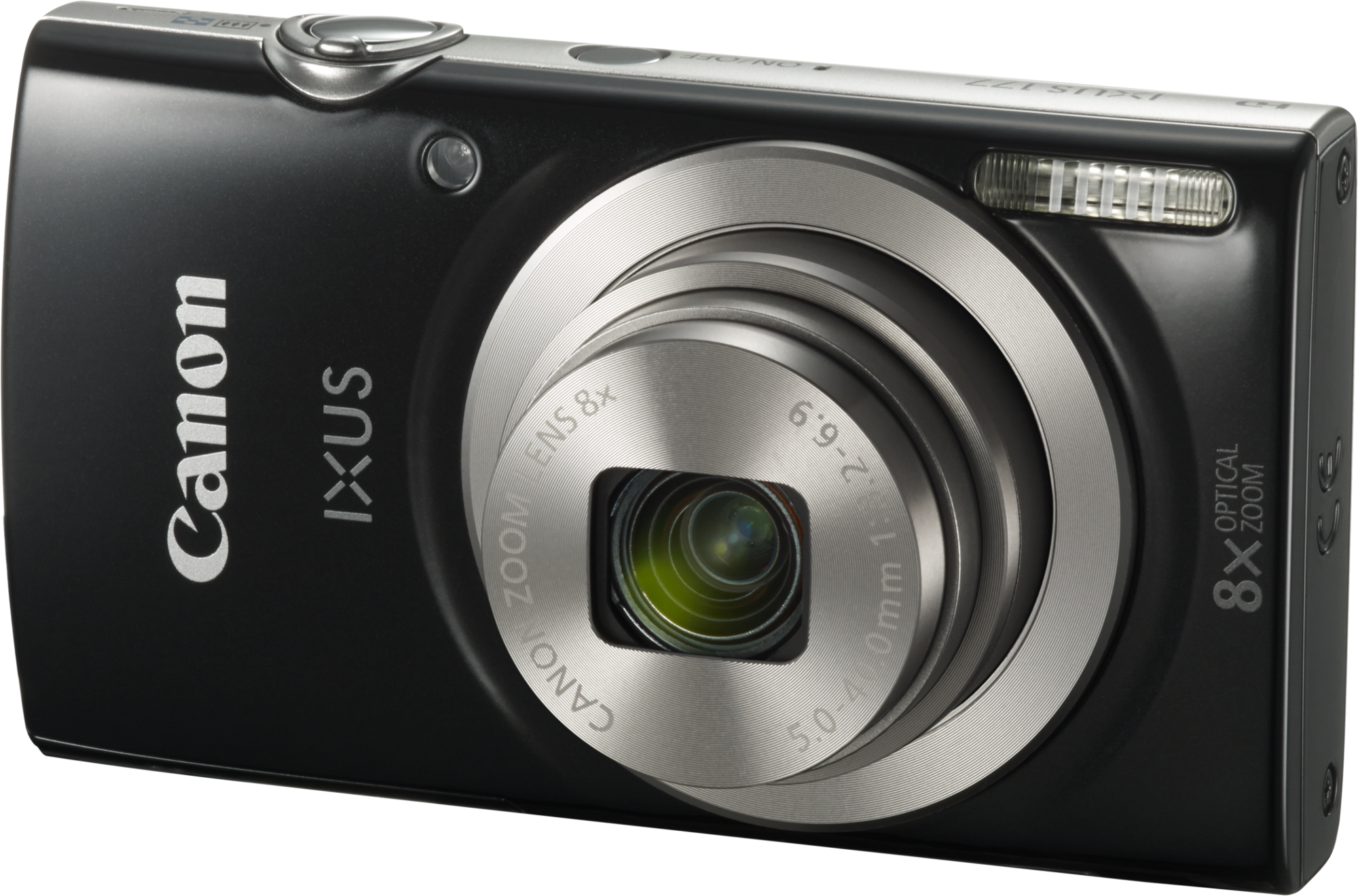 CANON Ixus 177 fekete digitális fényképezőgép + neoprén tok + 8GB SD kártya