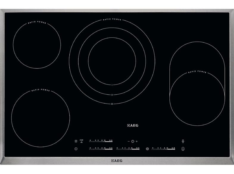 AEG Keramische Kookplaat Rapid Power (hk854870xb)