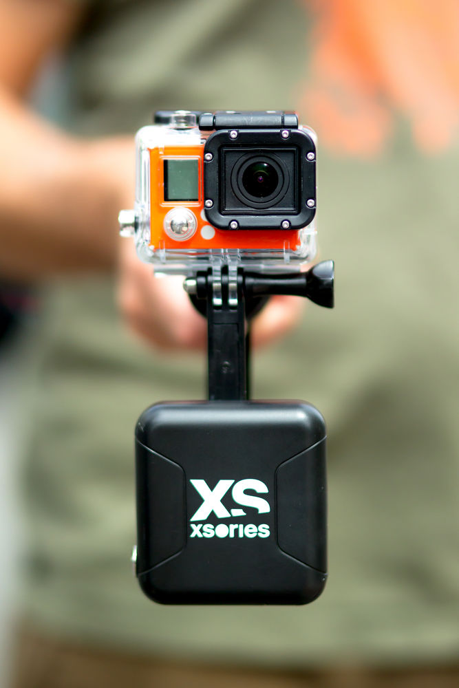 XSORIES X-Steady Electro 1 Axis, Stabilisator, Schwarz/Orange
