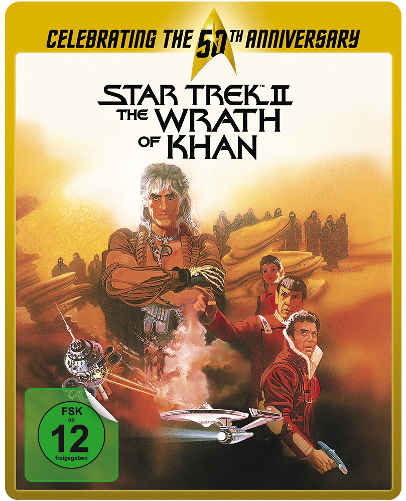 STAR TREK II - Der Zorn des Khan - Remastered (exklusives SteelBook™)  Blu-ray
