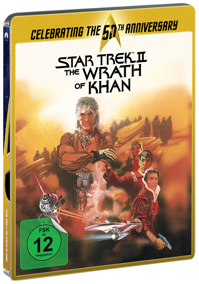 STAR TREK II - Der Zorn des Khan - Remastered (exklusives SteelBook™)  Blu-ray