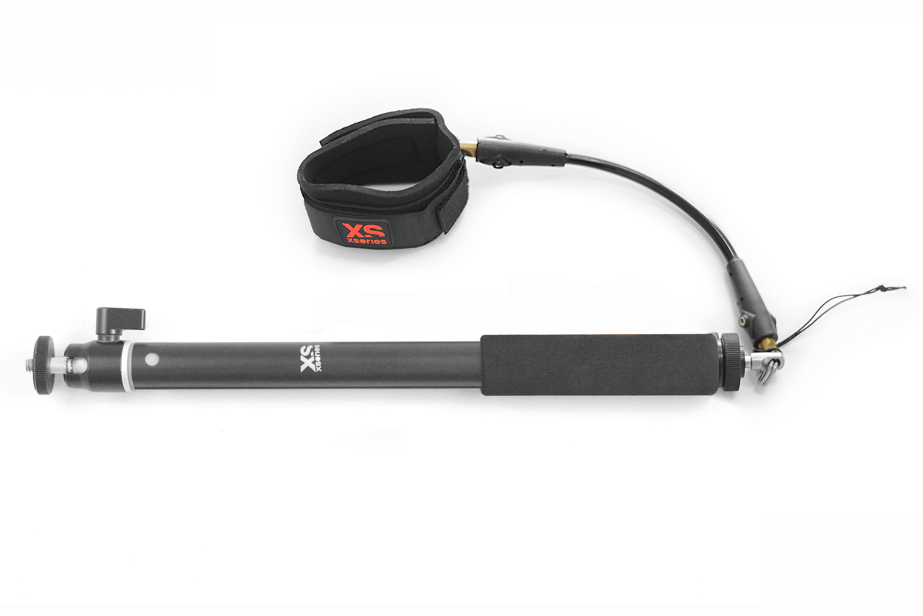 XSORIES Big U-Shot & Cord Cam Wrist, Teleskopstange, Dunkelgrau