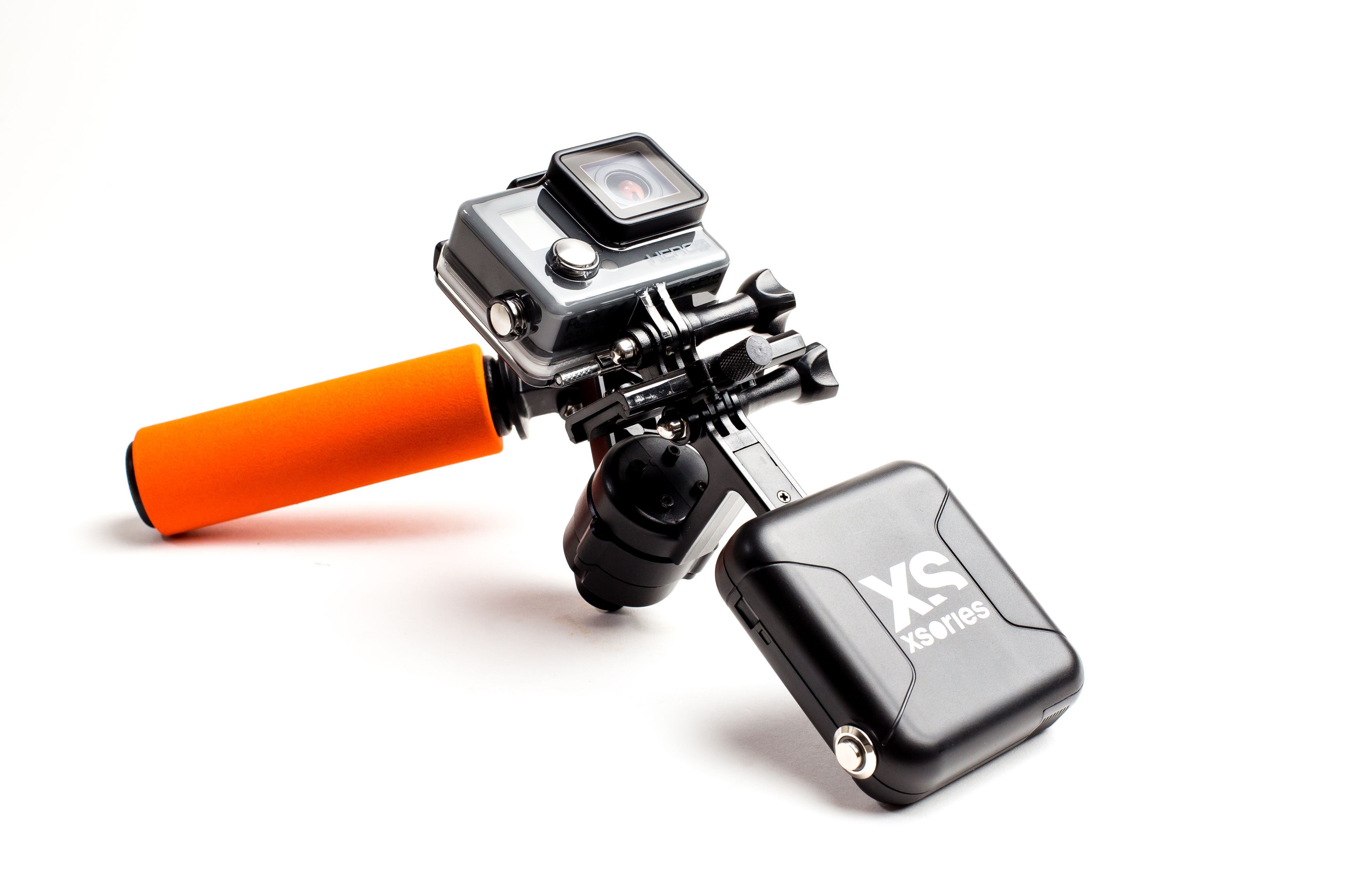 XSORIES X-Steady Electro 1 Axis, Stabilisator, Schwarz/Orange