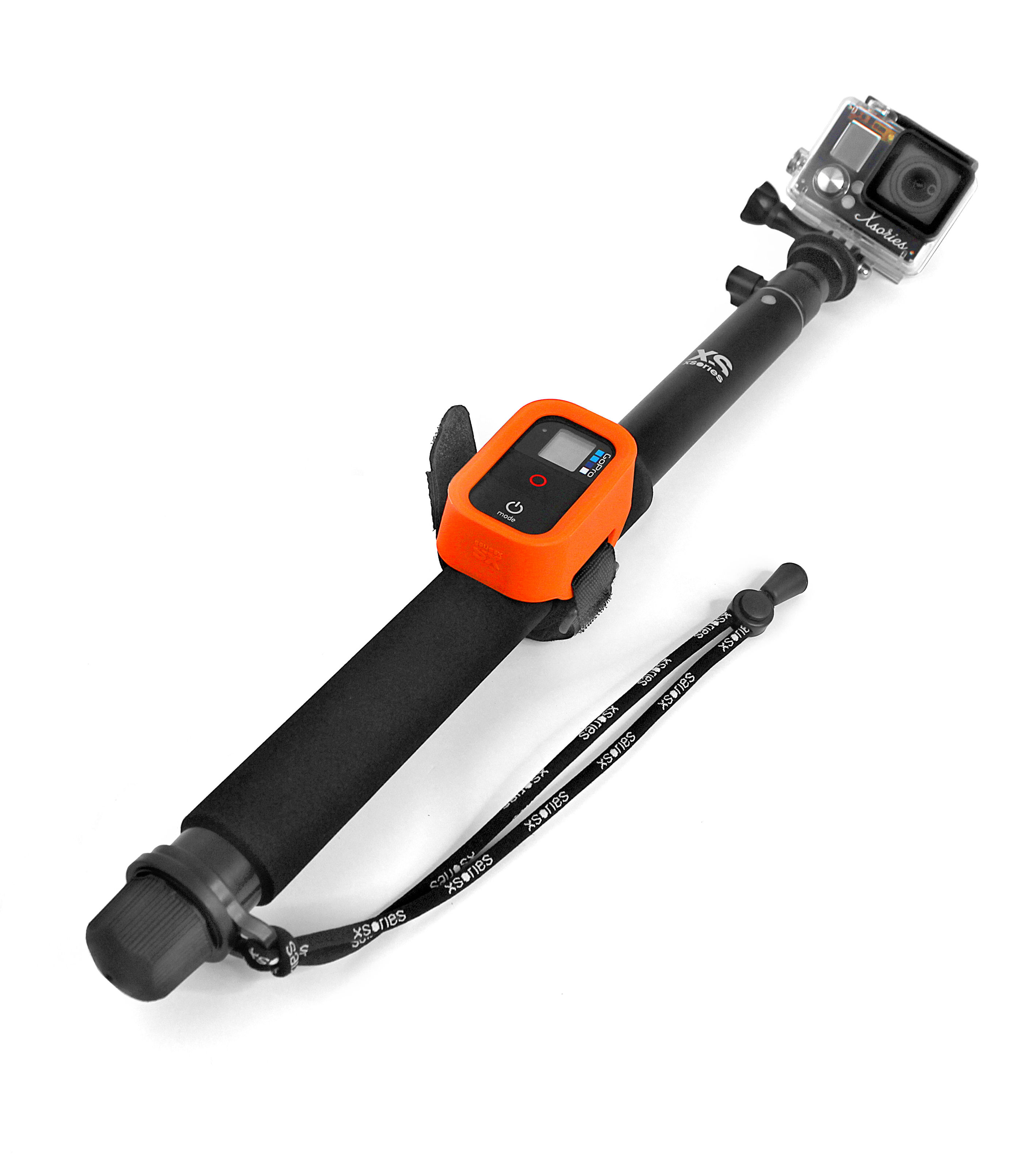 XSORIES Mega U-Shot, Teleskopstange, Schwarz