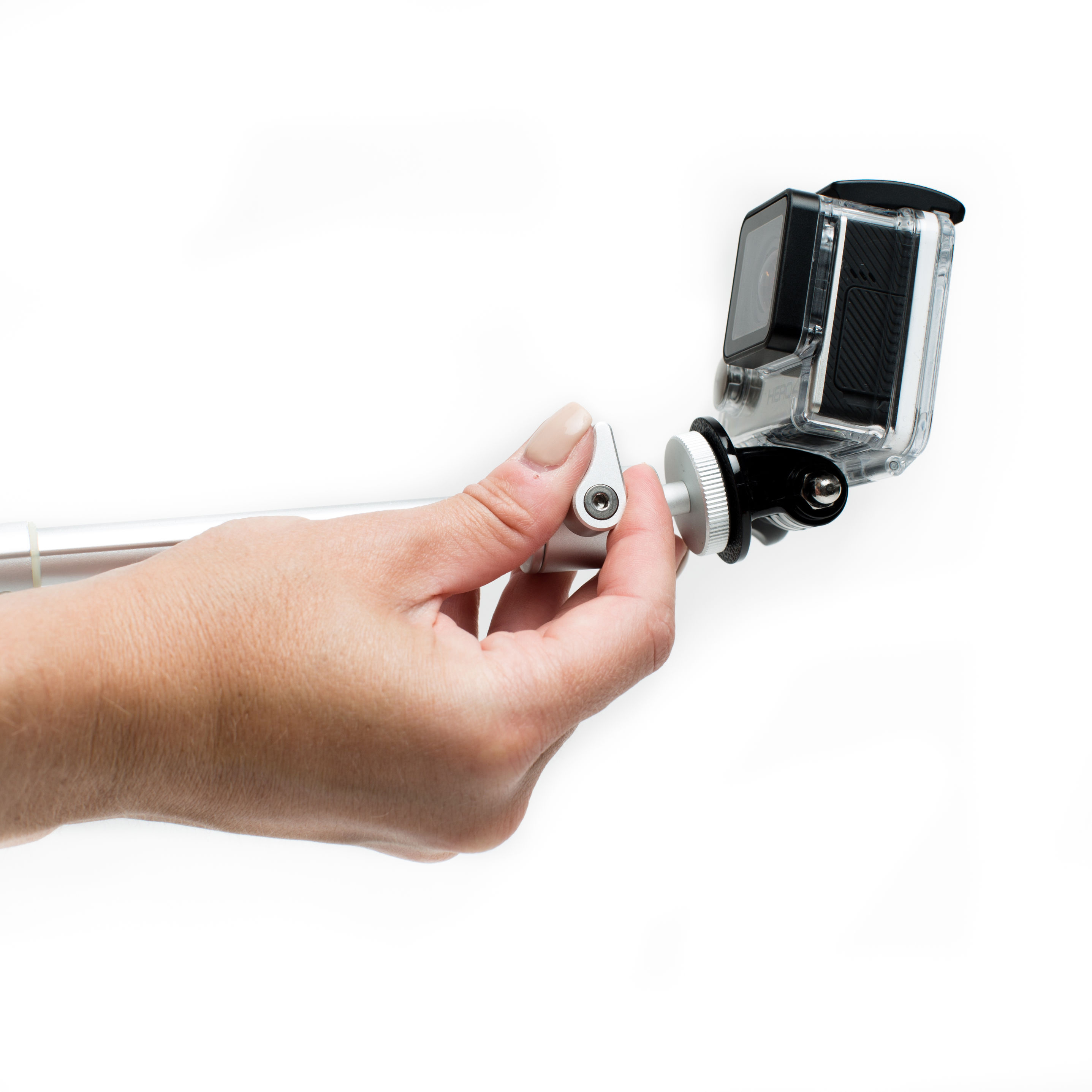 XSORIES U-Shot, Teleskopstange, Silber