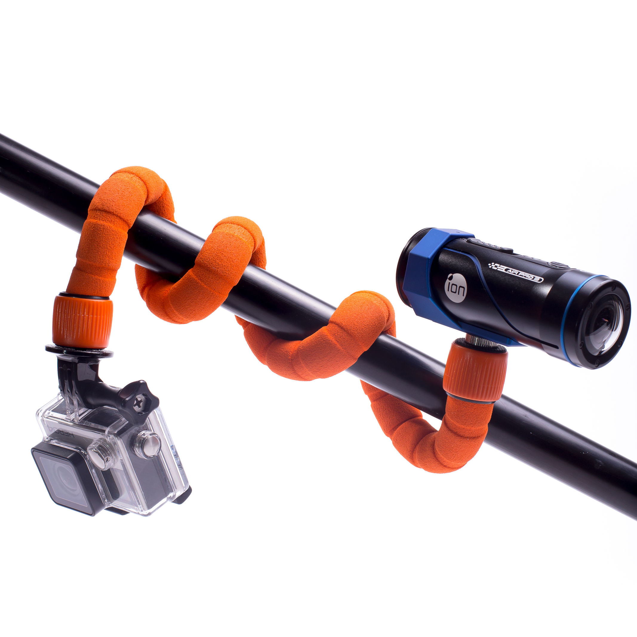 XSORIES Snake Bendy Einbein Stativ, Orange