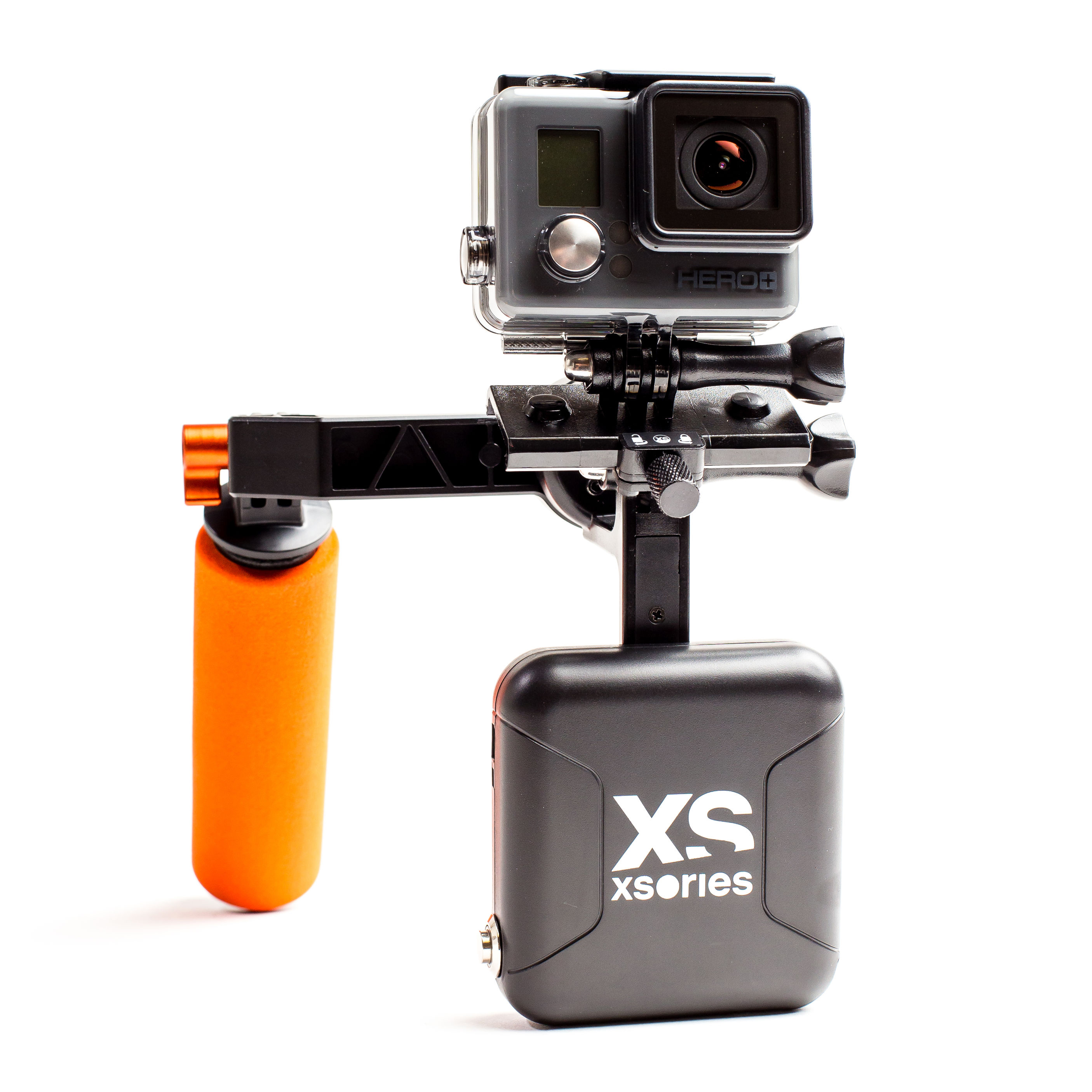 XSORIES X-Steady Electro 1 Axis, Stabilisator, Schwarz/Orange