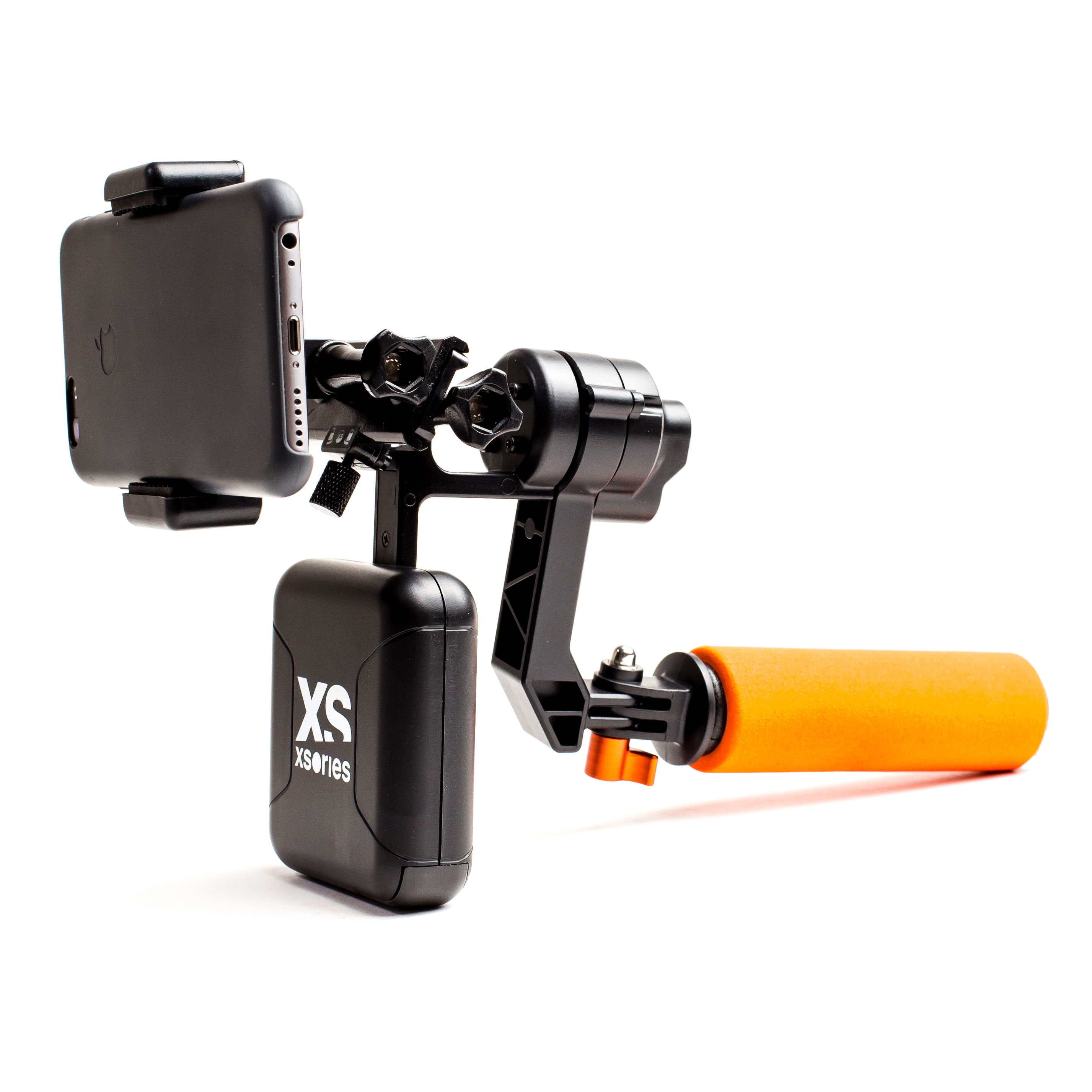 XSORIES X-Steady Electro 1 Axis, Stabilisator, Schwarz/Orange