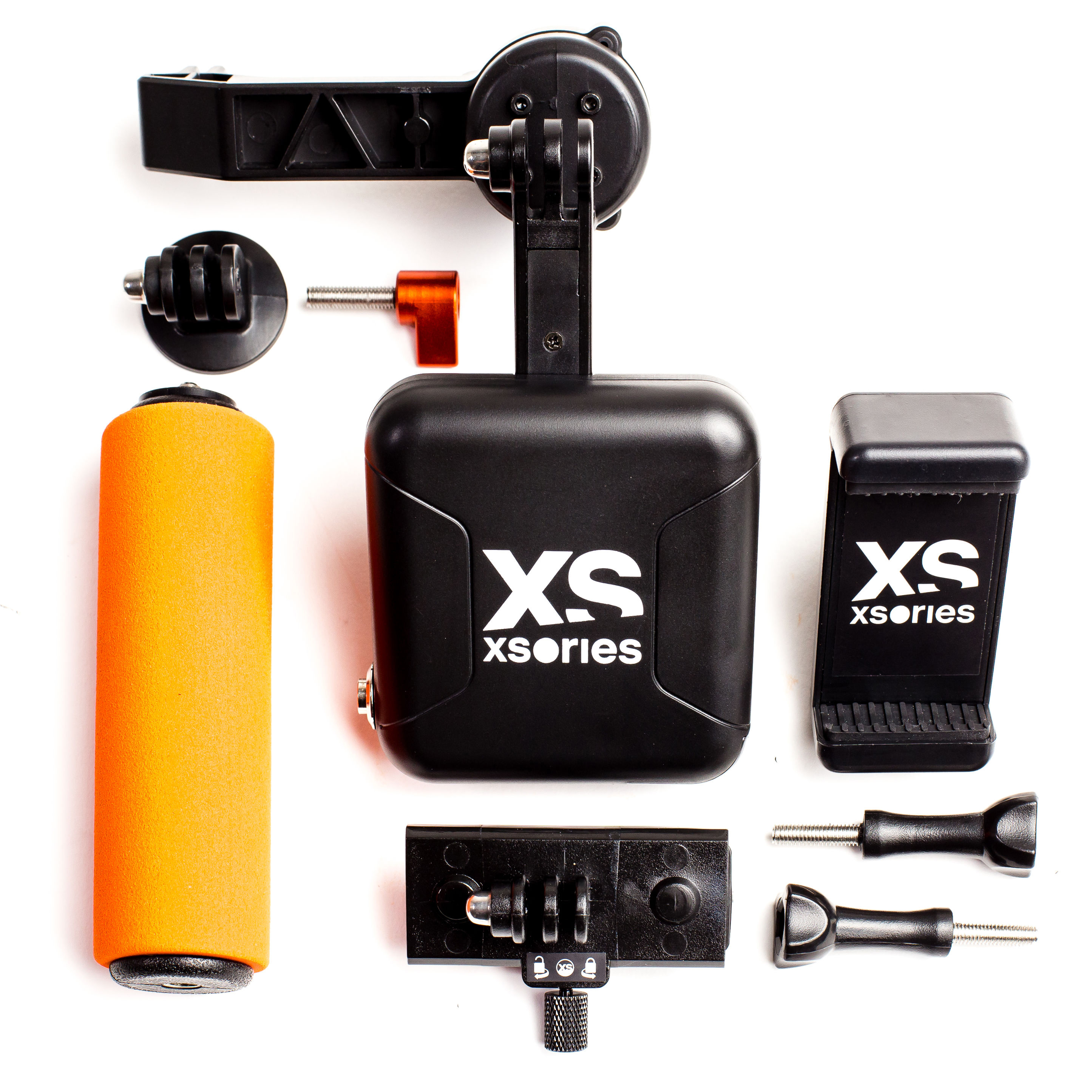 XSORIES X-Steady Electro 1 Axis, Stabilisator, Schwarz/Orange