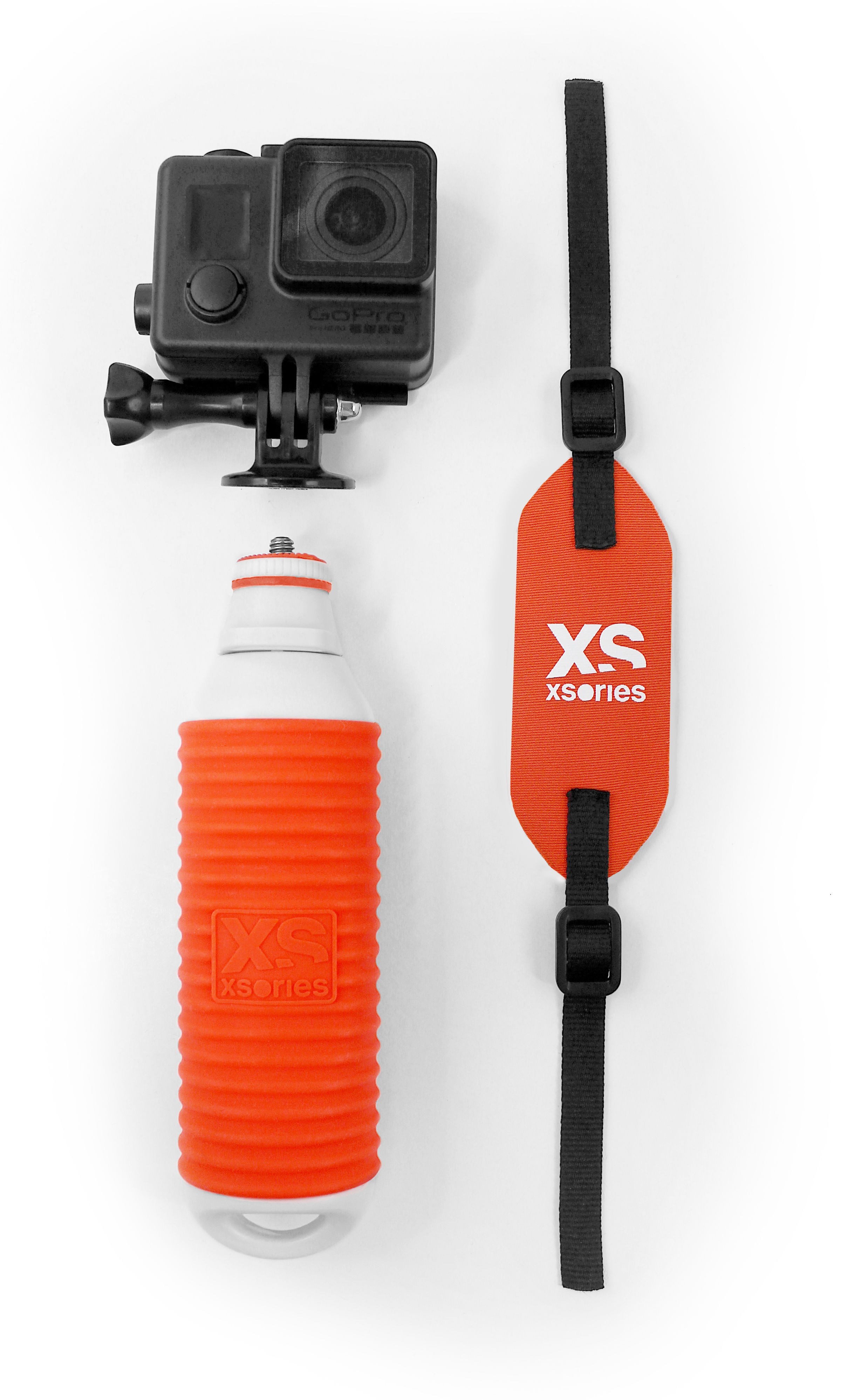 XSORIES U-Float, Kameragriff, Weiß/Orange