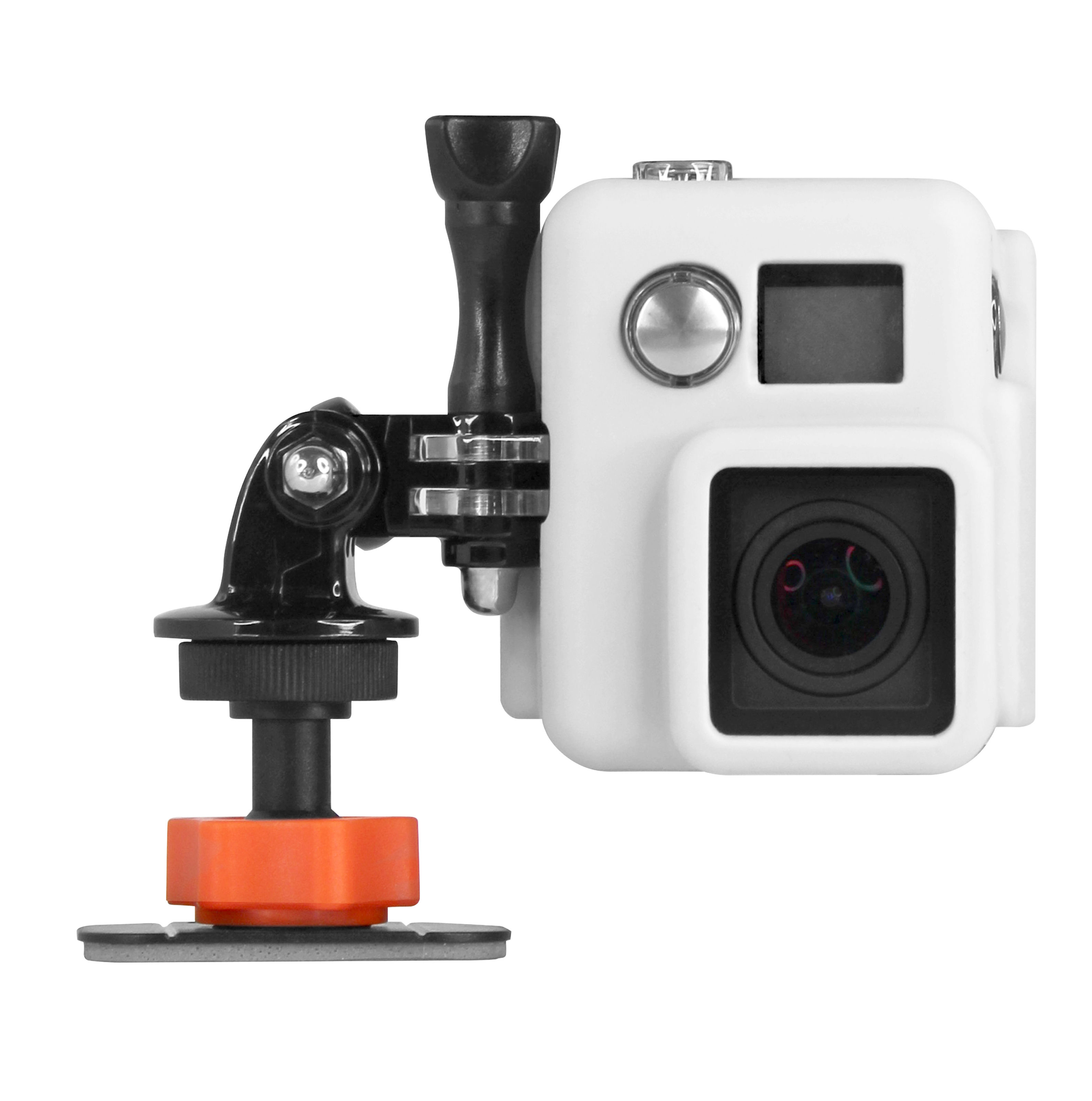 XSORIES Sticky Mounts, Halterung, Schwarz/Orange