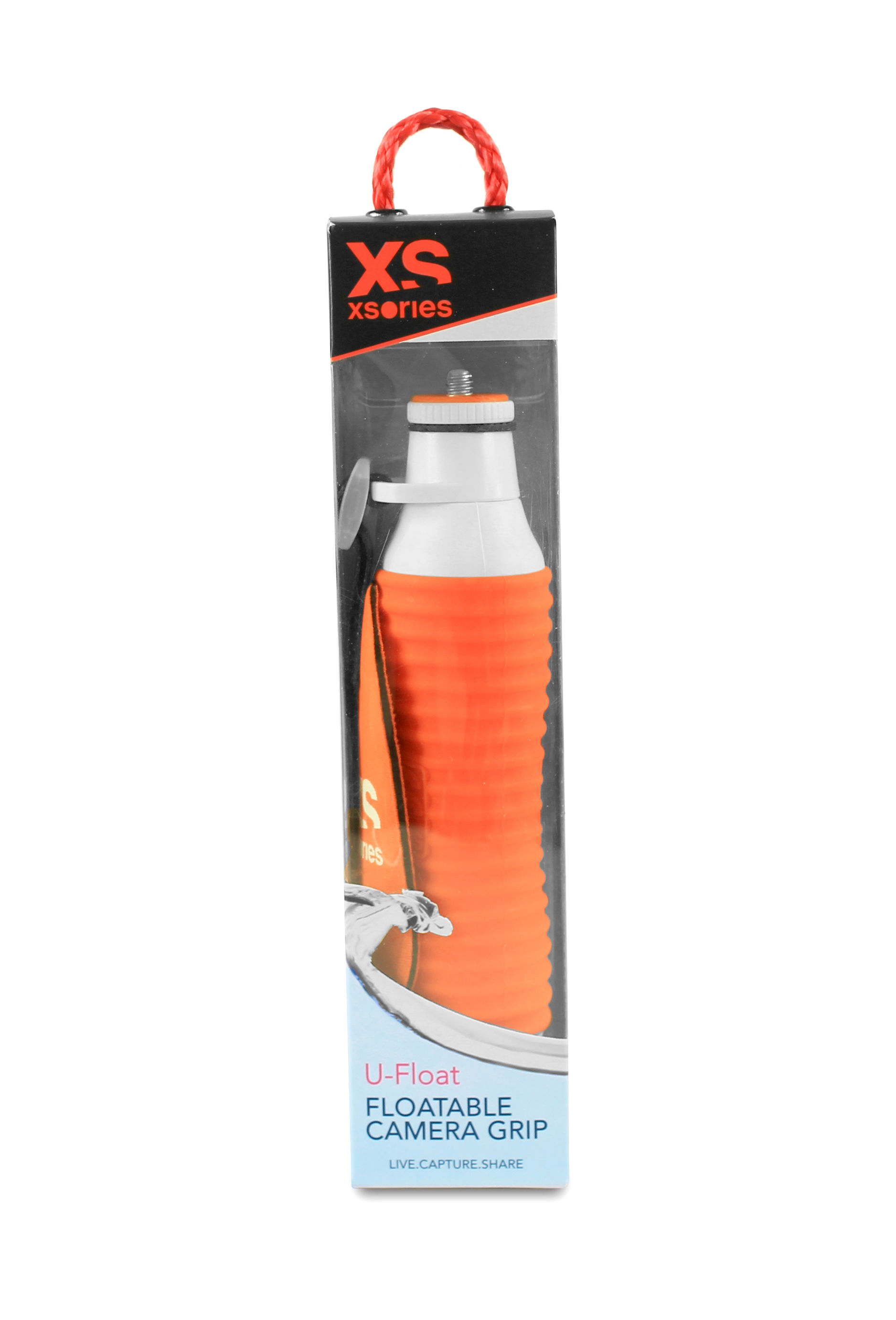 XSORIES U-Float, Kameragriff, Weiß/Orange