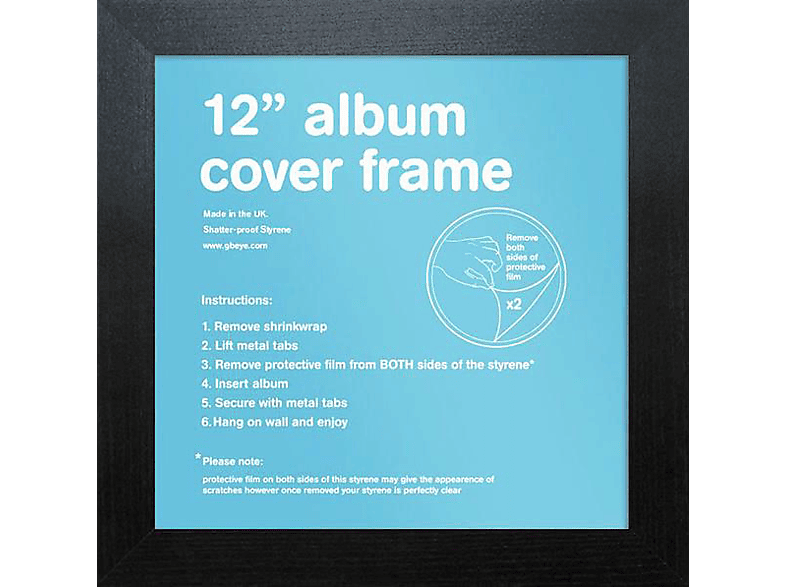 CLOSE UP LP Album Cover Rahmen (31,5 x 31,5 cm) Merchandise
