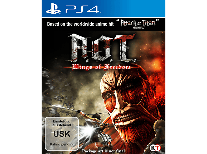 Aot Wings Of Freedom Based On Attack On Titan Playstation 4 Mediamarkt