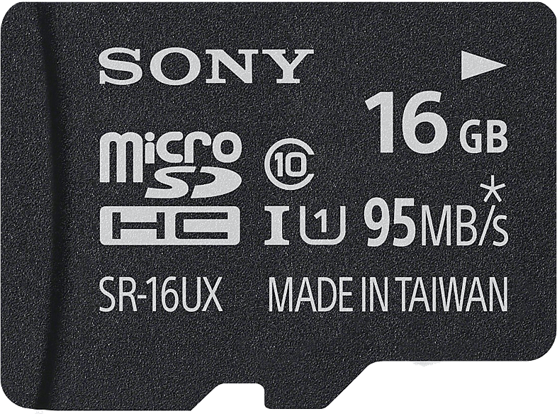 SONY MPE Geheugenkaart microSDHC 16 GB Classe 10 U1 (SR16UXA)