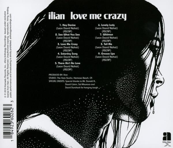 - - (CD) Ilian Crazy Love Me