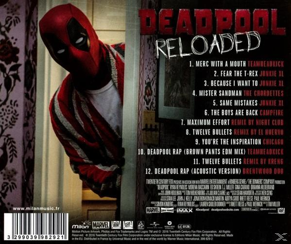 OST/VARIOUS - Deadpool-Reloaded  - (CD)