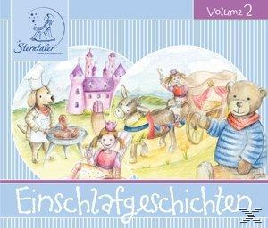 Bunte Kinderillustration. Charaktere sind Hund, Prinzessin, Esel und Bär. Der Text ist auf Deutsch.