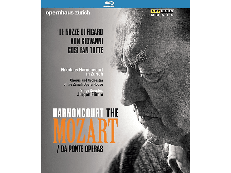 - - (Blu-ray) Chor Zürich Und Ponte Oper Der Da Operas Orchester Mozart: