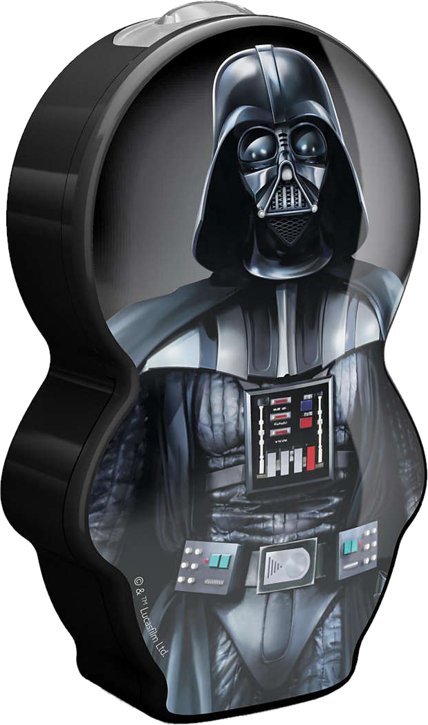 PHILIPS Darth Vader Zseblámpa , LED, fekete (71767/98/16)