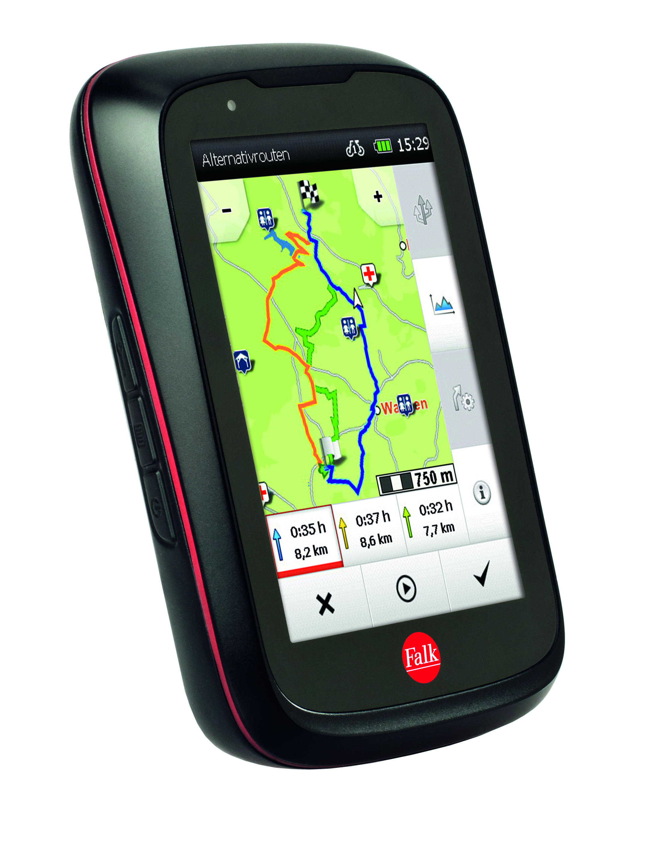 FALK TIGER GEO Fahrrad, Outdoor, Geocaching Europa