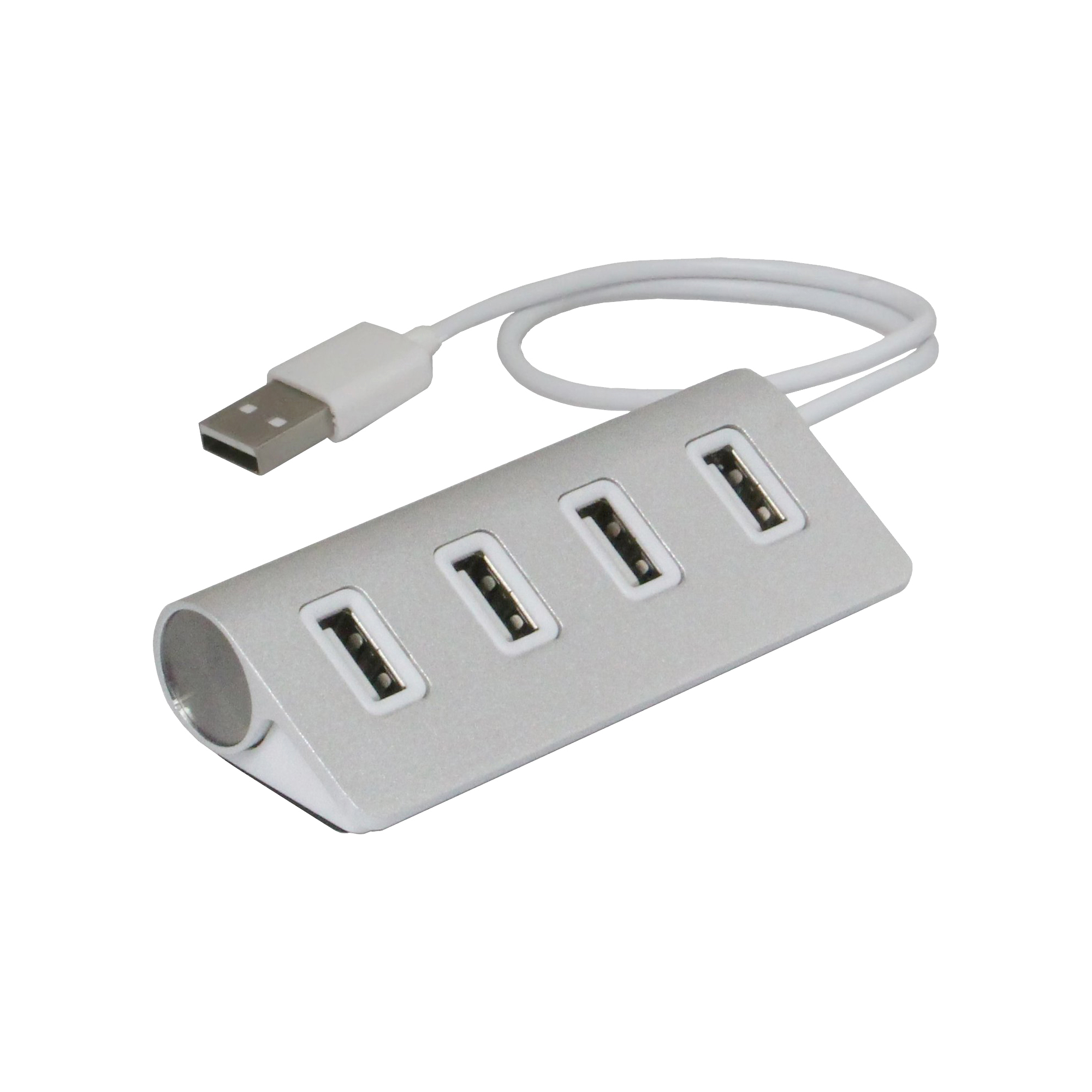 ULTRON UH-401, USB Hub, Silber