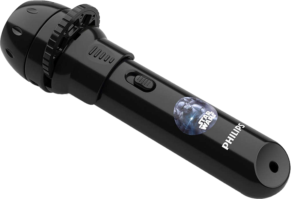 PHILIPS Star Wars projektoros zseblámpa, LED, fekete (71788/99/16)