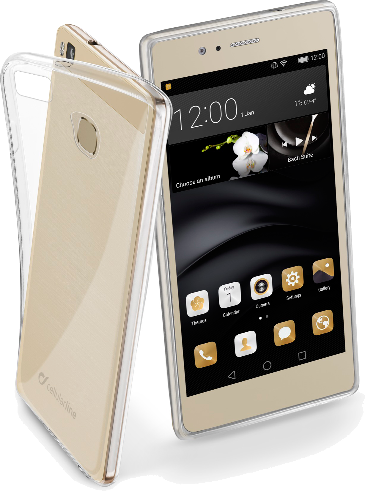 CELLULAR-LINE Fine Soft P9 Lite Transparant afbeelding