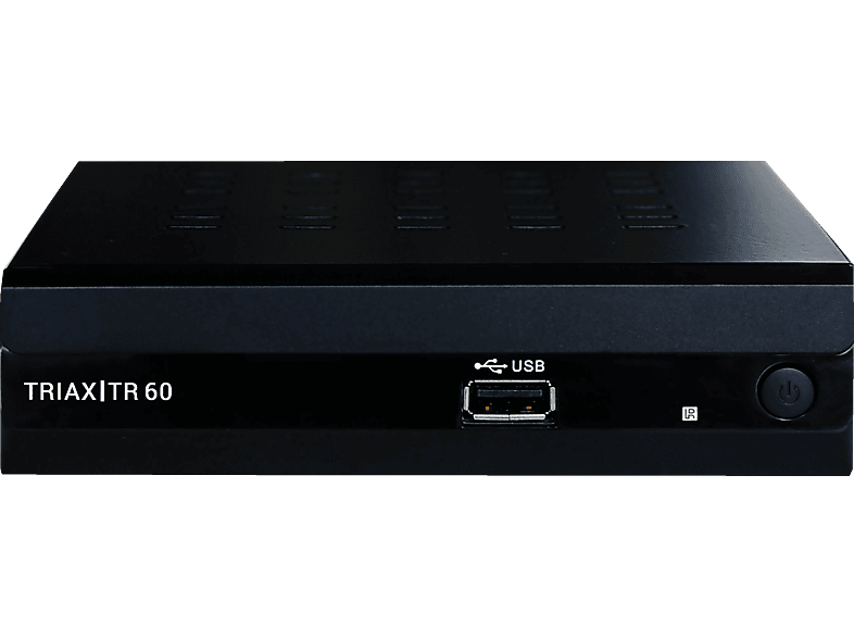 TRIAX TR 60 DVBT2 HD Receiver (HDTV, DVBT2 HD, Schwarz) DVBT2 HD