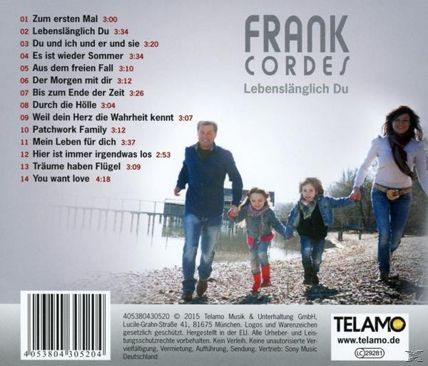 Frank Cordes - Lebenslänglich Du  - (CD)