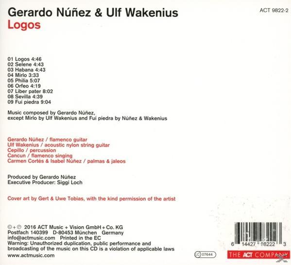Gerardo Núñez, Ulf Wakenius - Logos  - (CD)
