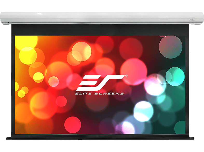 Elite Screen Motorleinwand Saker E12 Premium 258.5x161.5cm weißer Rand SK120NXW-E12