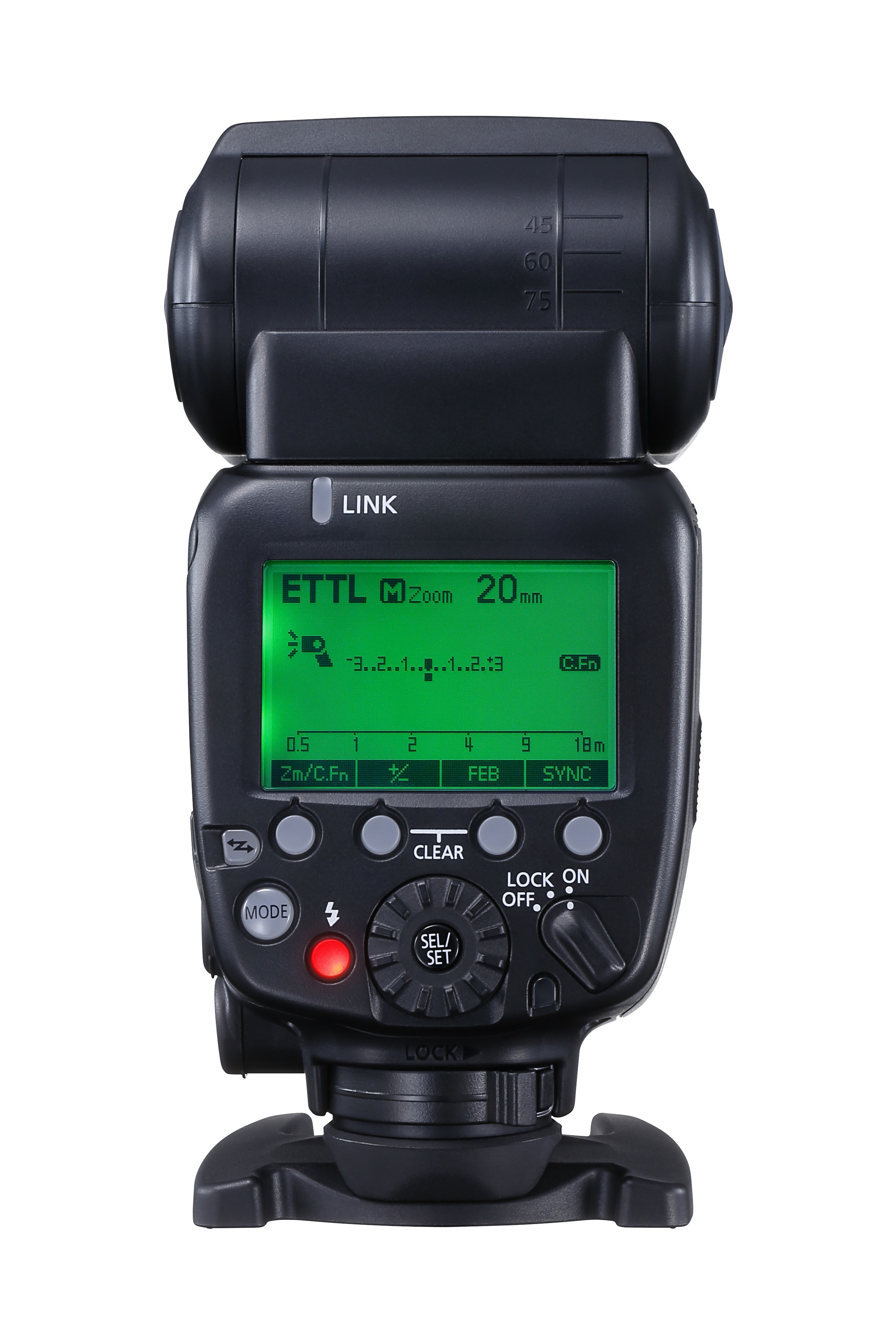 CANON Speedlite 600EX II-RT Aufsteckblitz für Canon (60 (bei Brennweite 200 mm), E-TTL II, E-TTL, TTL)