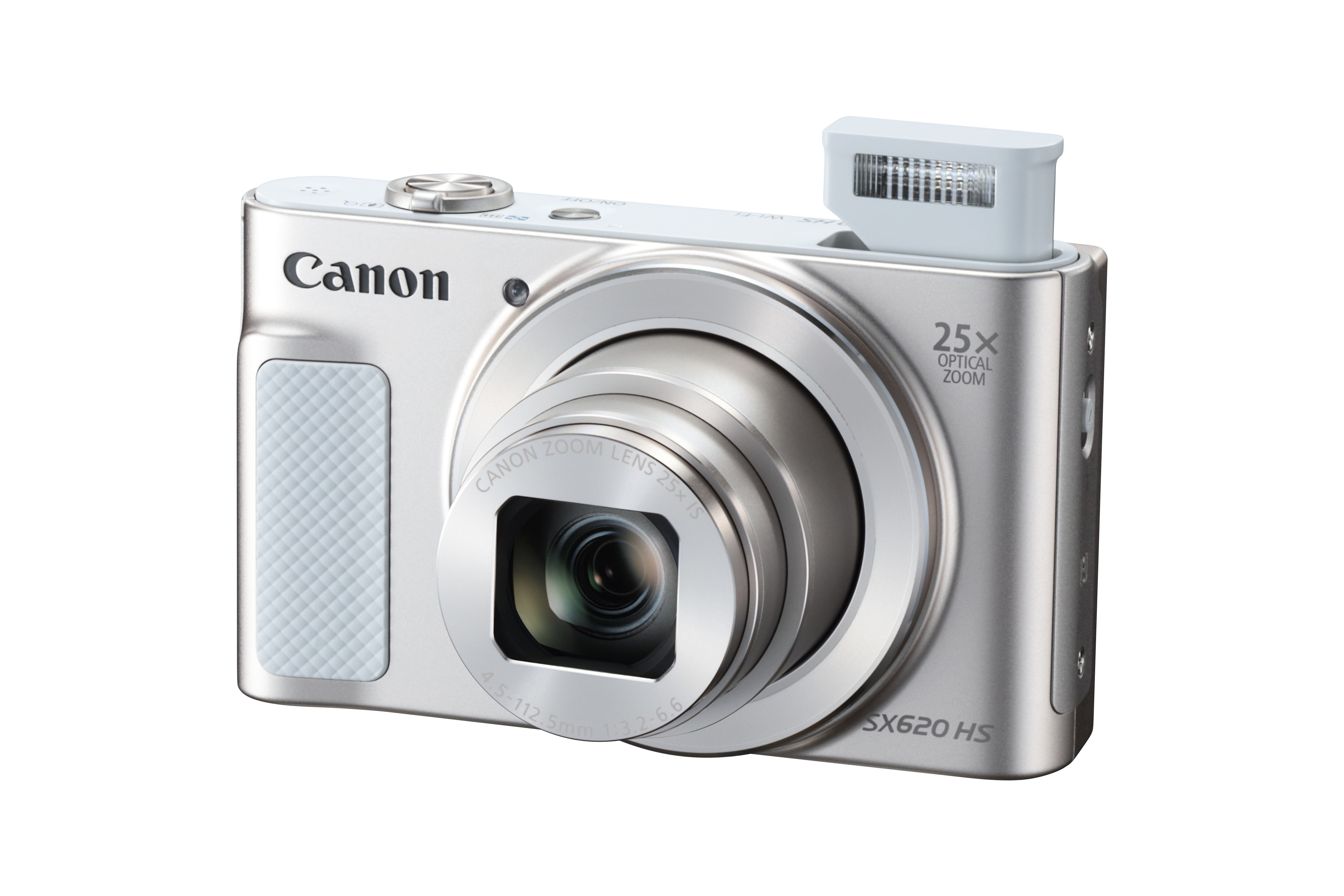CANON Powershot SX620 HS Digitalkamera Silber/weiß, 25x opt. Zoom, TFT, WLAN