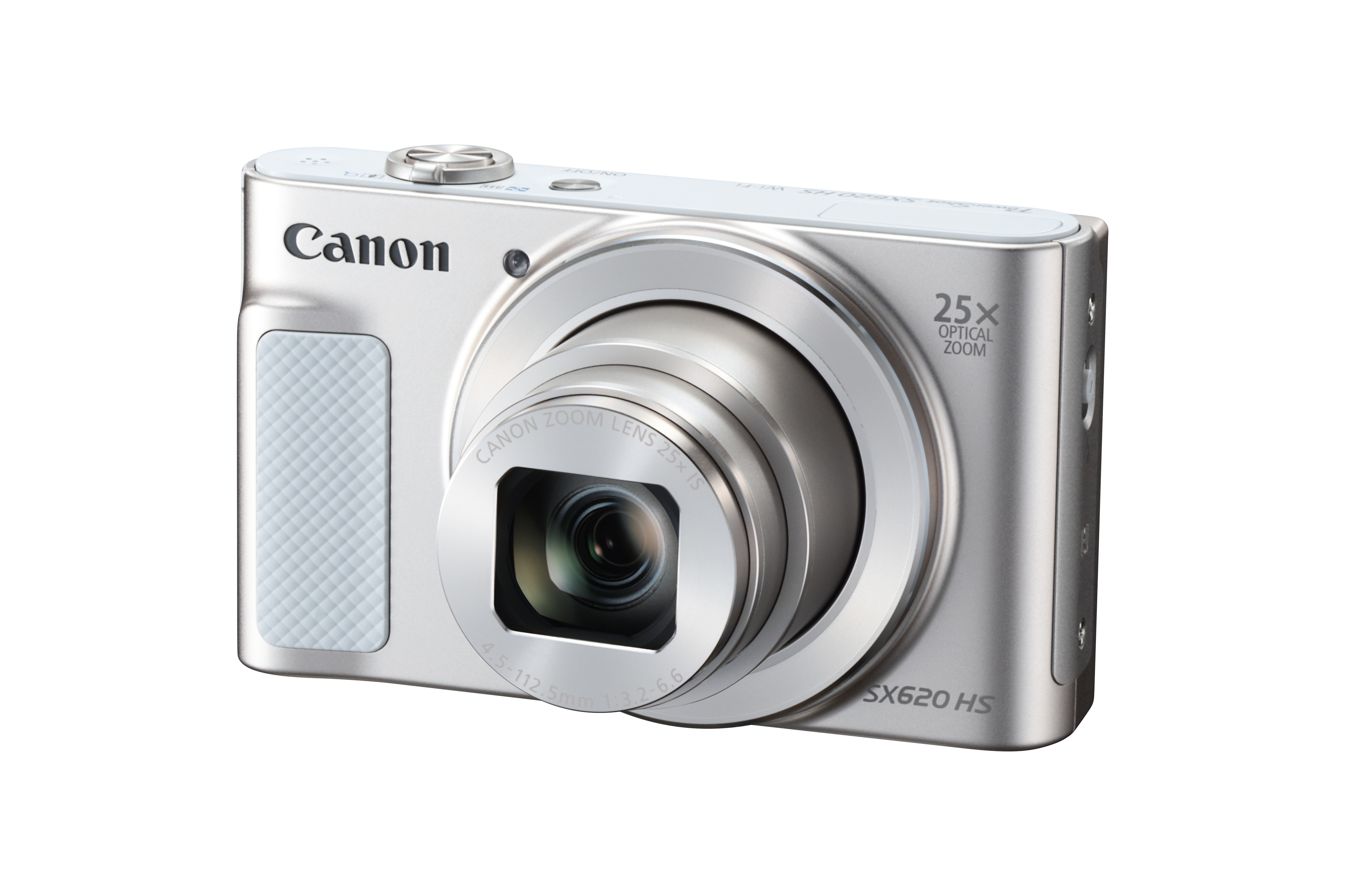 CANON Powershot SX620 HS Digitalkamera Silber/weiß, 25x opt. Zoom, TFT, WLAN