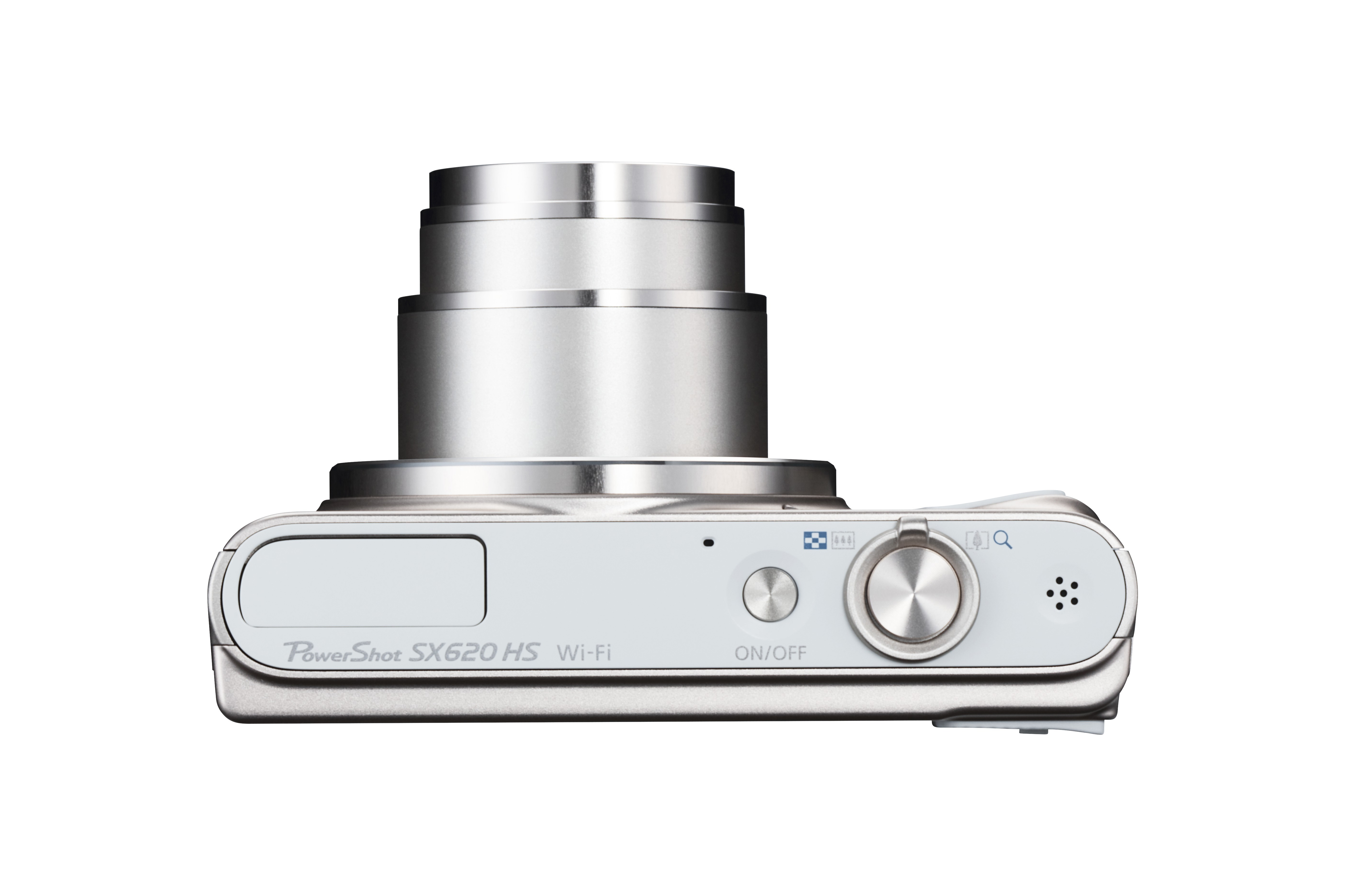 CANON Powershot SX620 HS Digitalkamera Silber/weiß, 25x opt. Zoom, TFT, WLAN