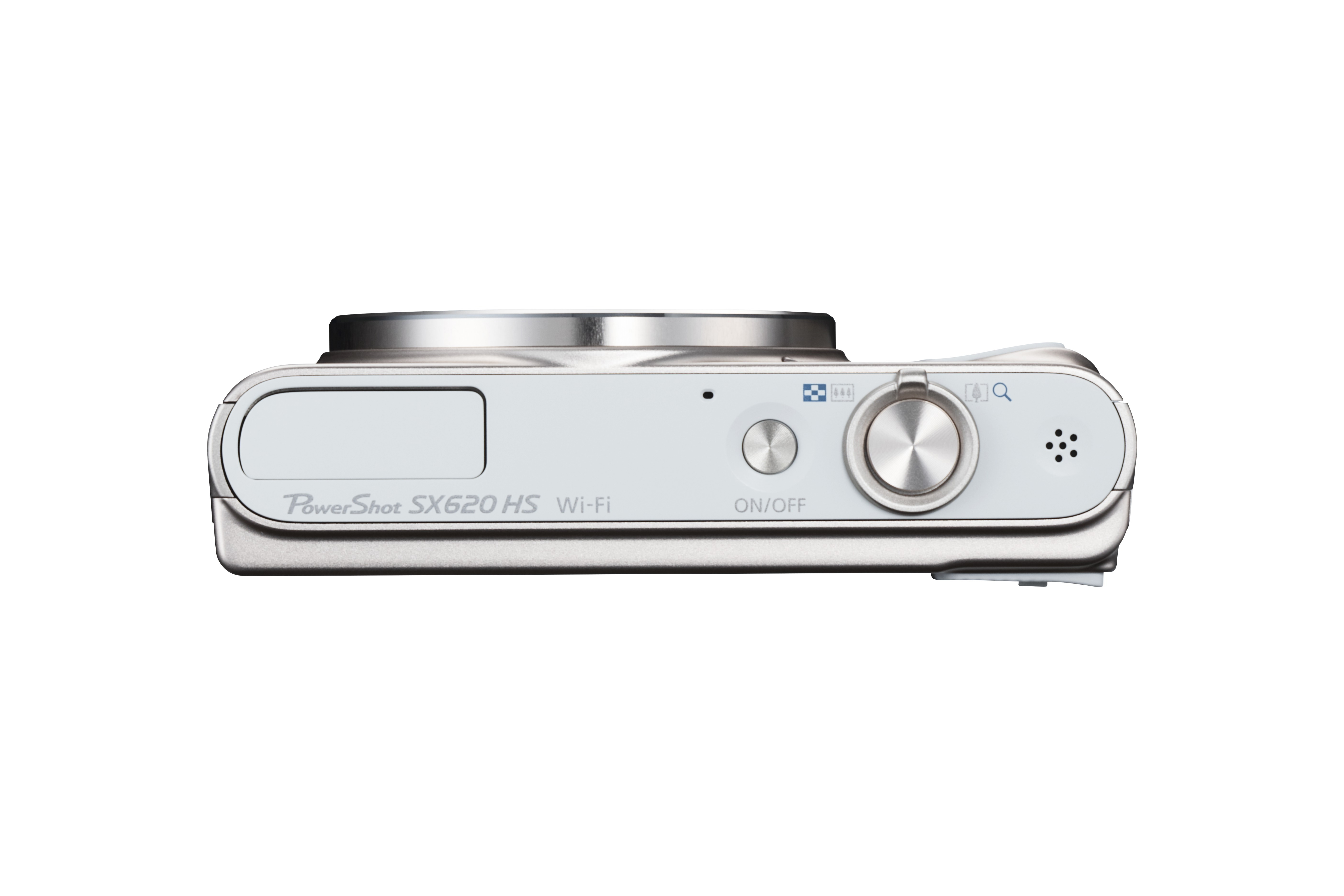 CANON Powershot SX620 HS Digitalkamera Silber/weiß, 25x opt. Zoom, TFT, WLAN