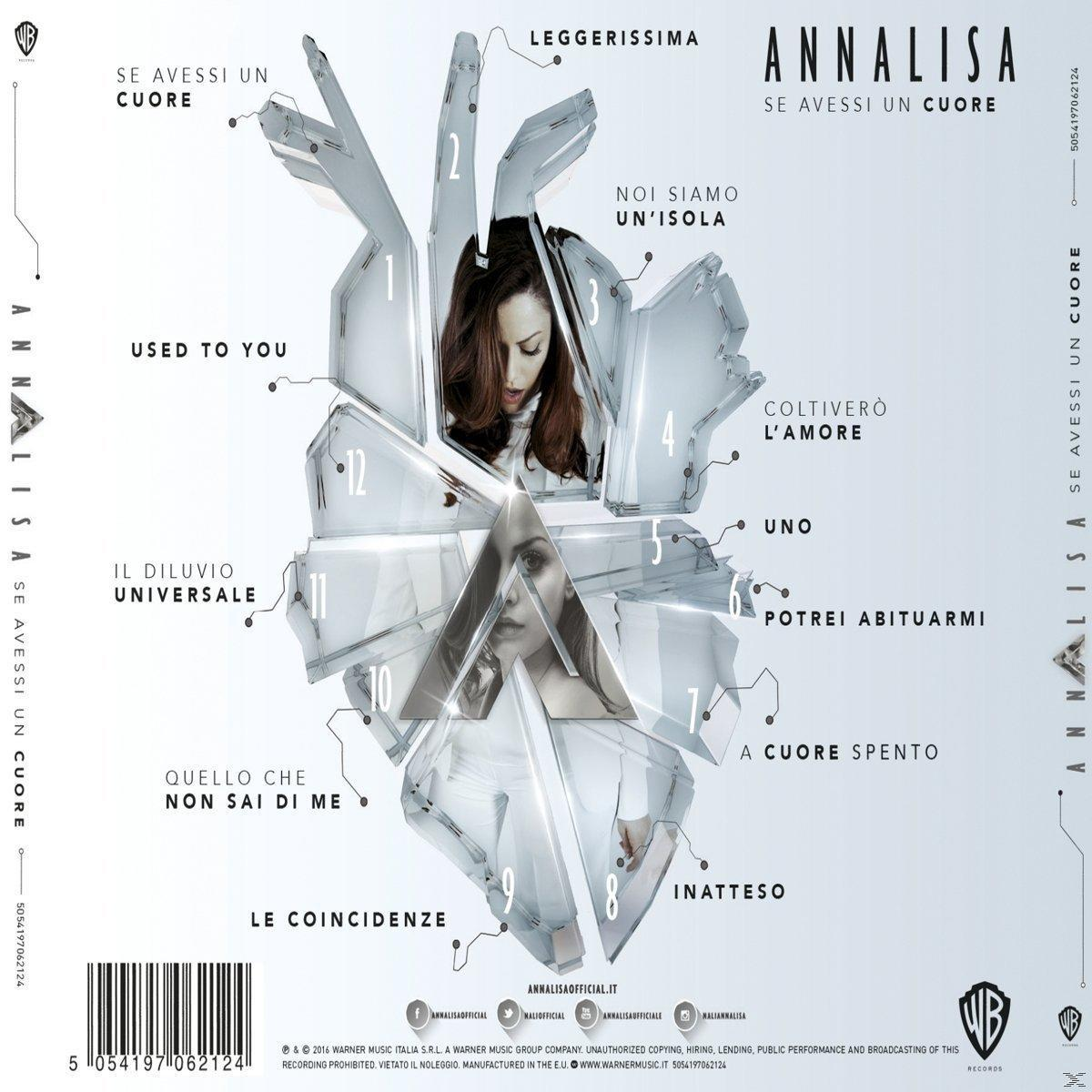 Annalisa - Se Avessi Un Cuore  - (CD)