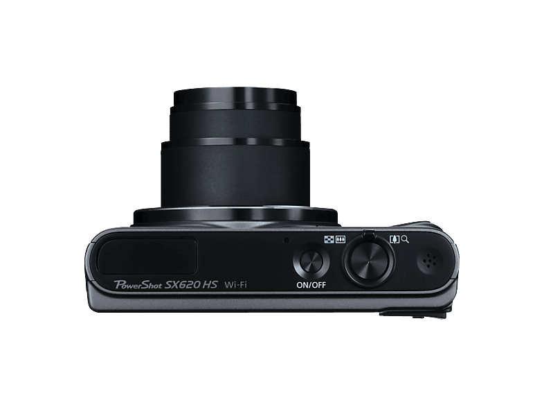 CANON PowerShot SX620 HS Digitalkamera Schwarz, 25fach opt. Zoom