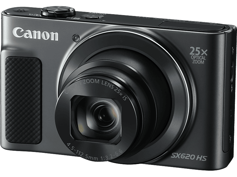 CANON PowerShot SX620 HS Digitalkamera Schwarz, 25fach opt. Zoom