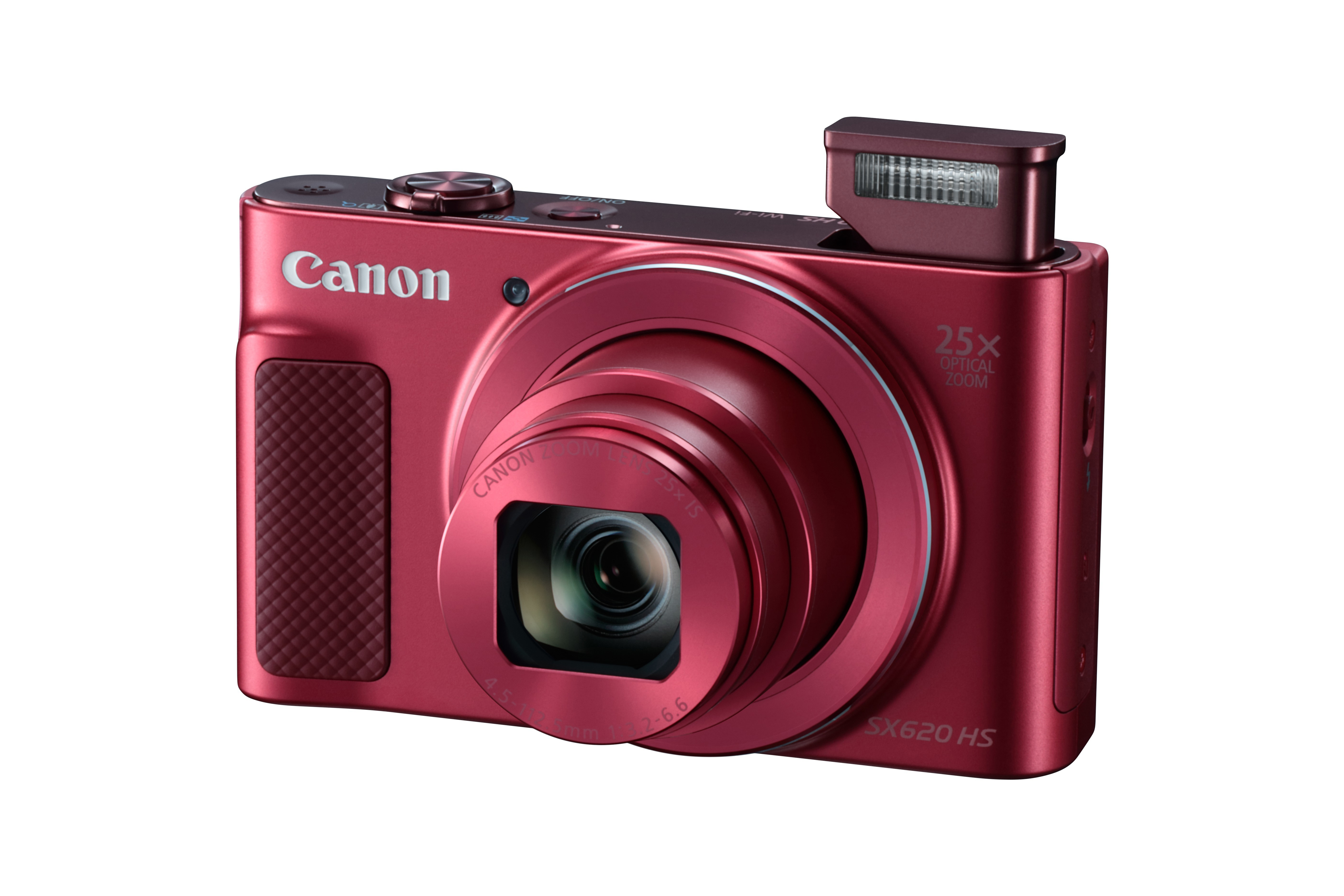 CANON Powershot SX620 HS Digitalkamera Rot, 25x opt. Zoom, TFT, WLAN