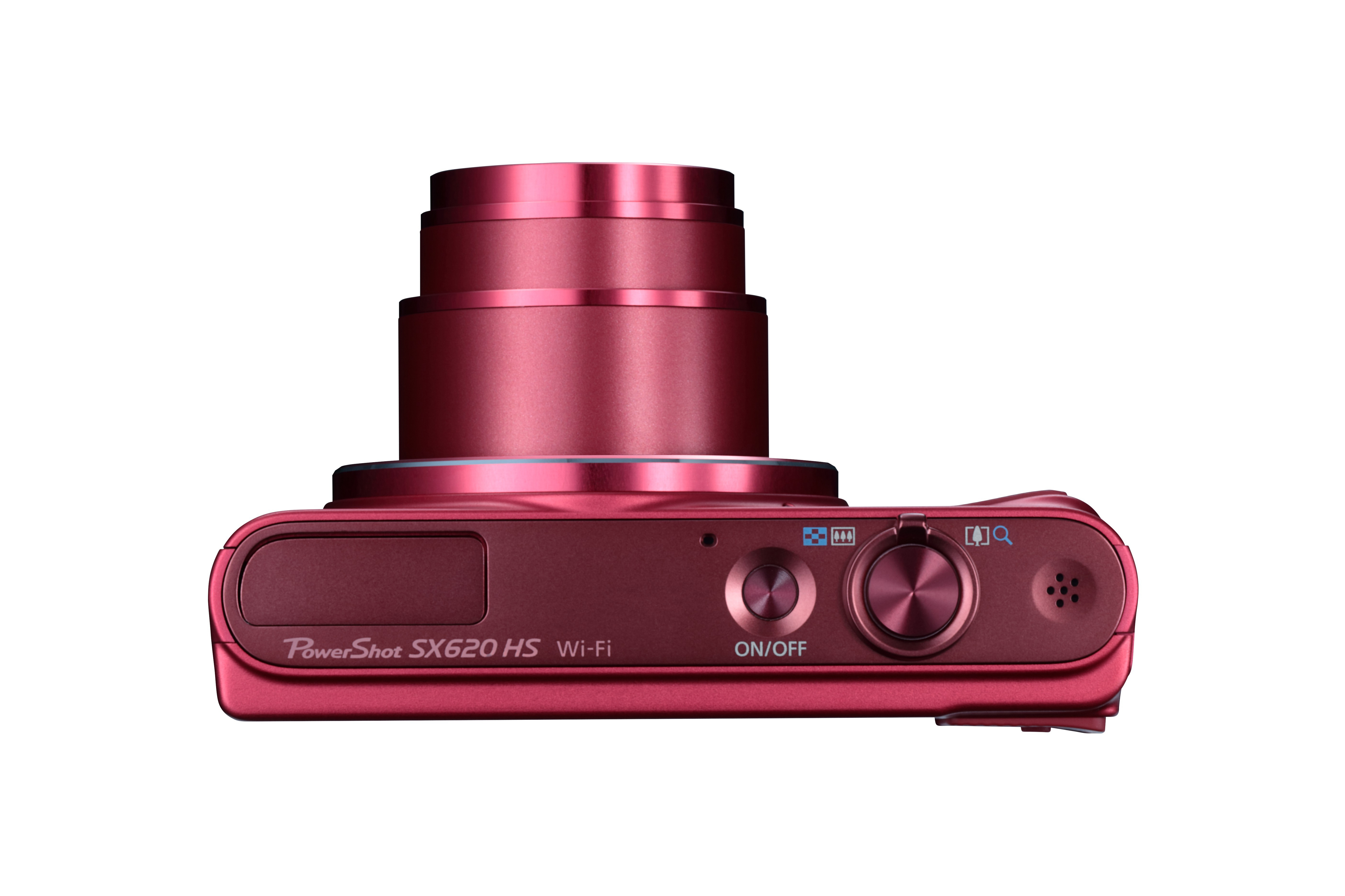 CANON Powershot SX620 HS Digitalkamera Rot, 25x opt. Zoom, TFT, WLAN