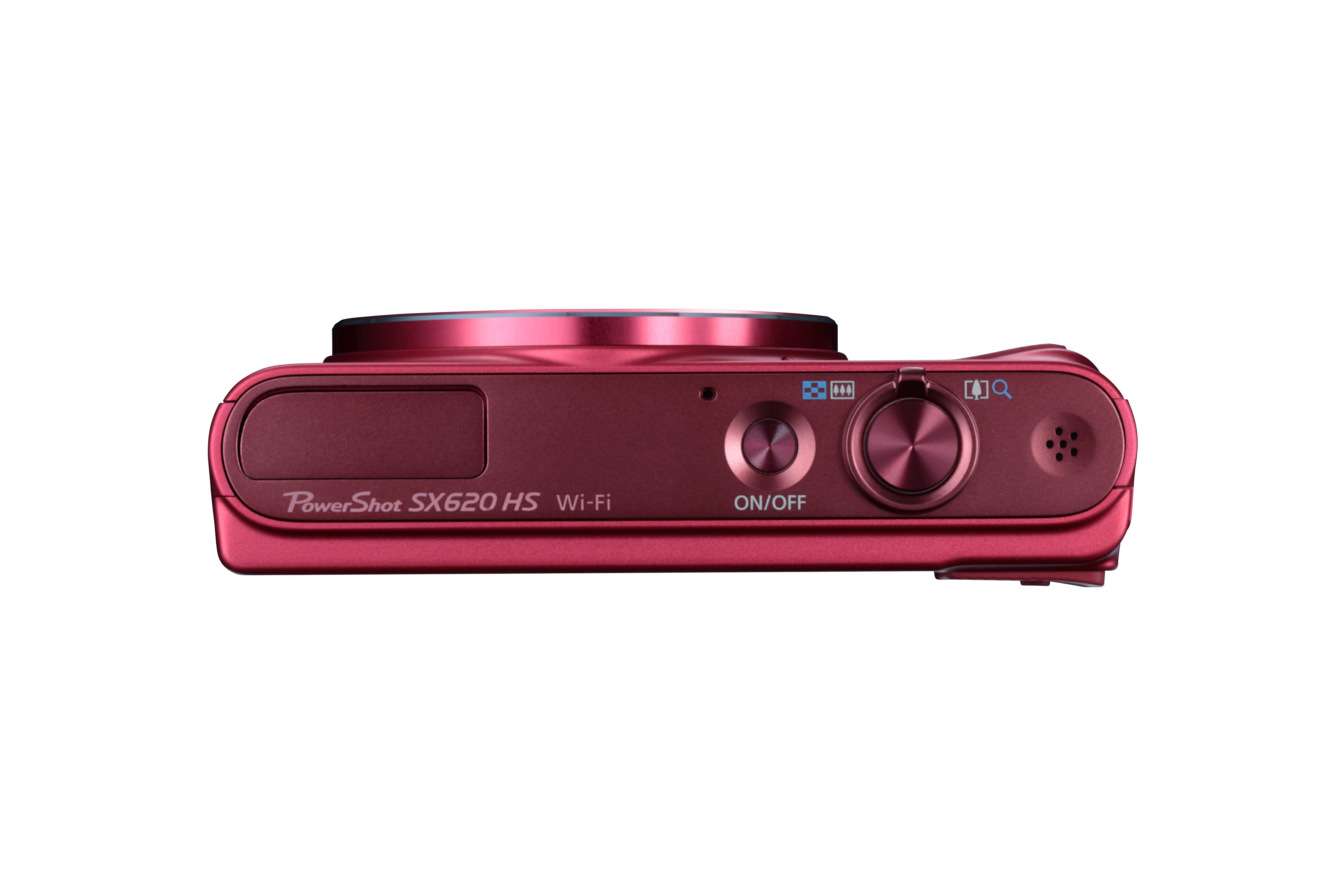 CANON Powershot SX620 HS Digitalkamera Rot, 25x opt. Zoom, TFT, WLAN