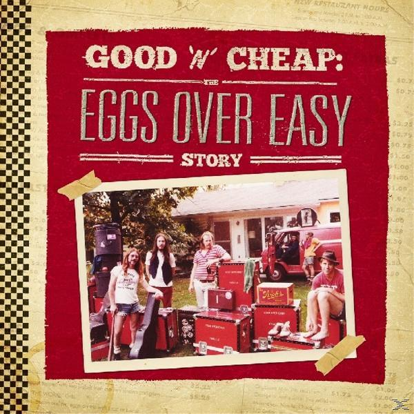 Albumcover mit Text: GOOD 'N' CHEAP: THE EGGS OVER EASY STORY.