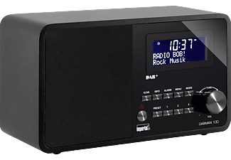 IMPERIAL Dabman 100 - Digitalradio (DAB+, Schwarz)
