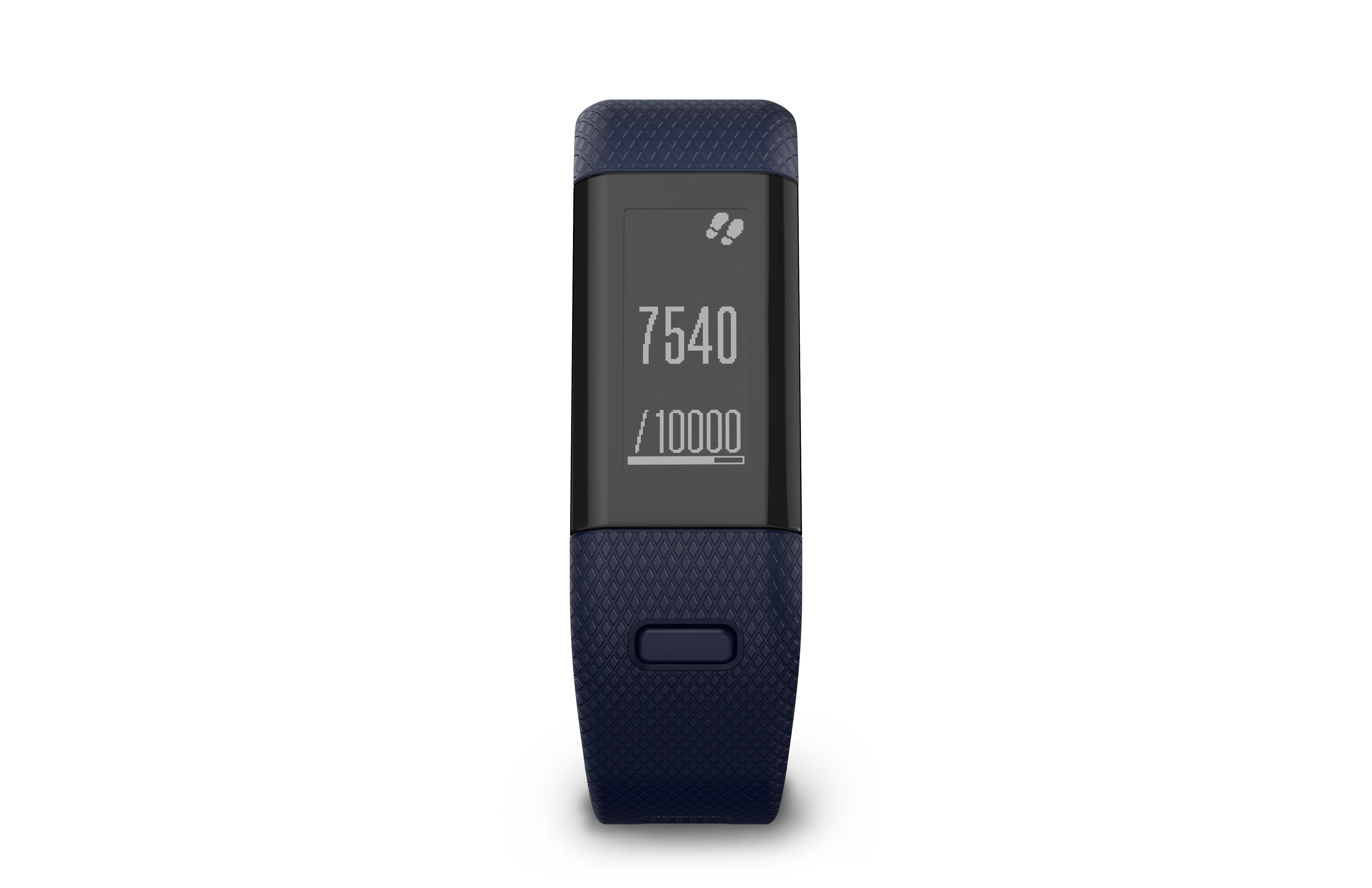 GARMIN vivosmart HR+, Fitnessarmband, 136-192 mm, Blau