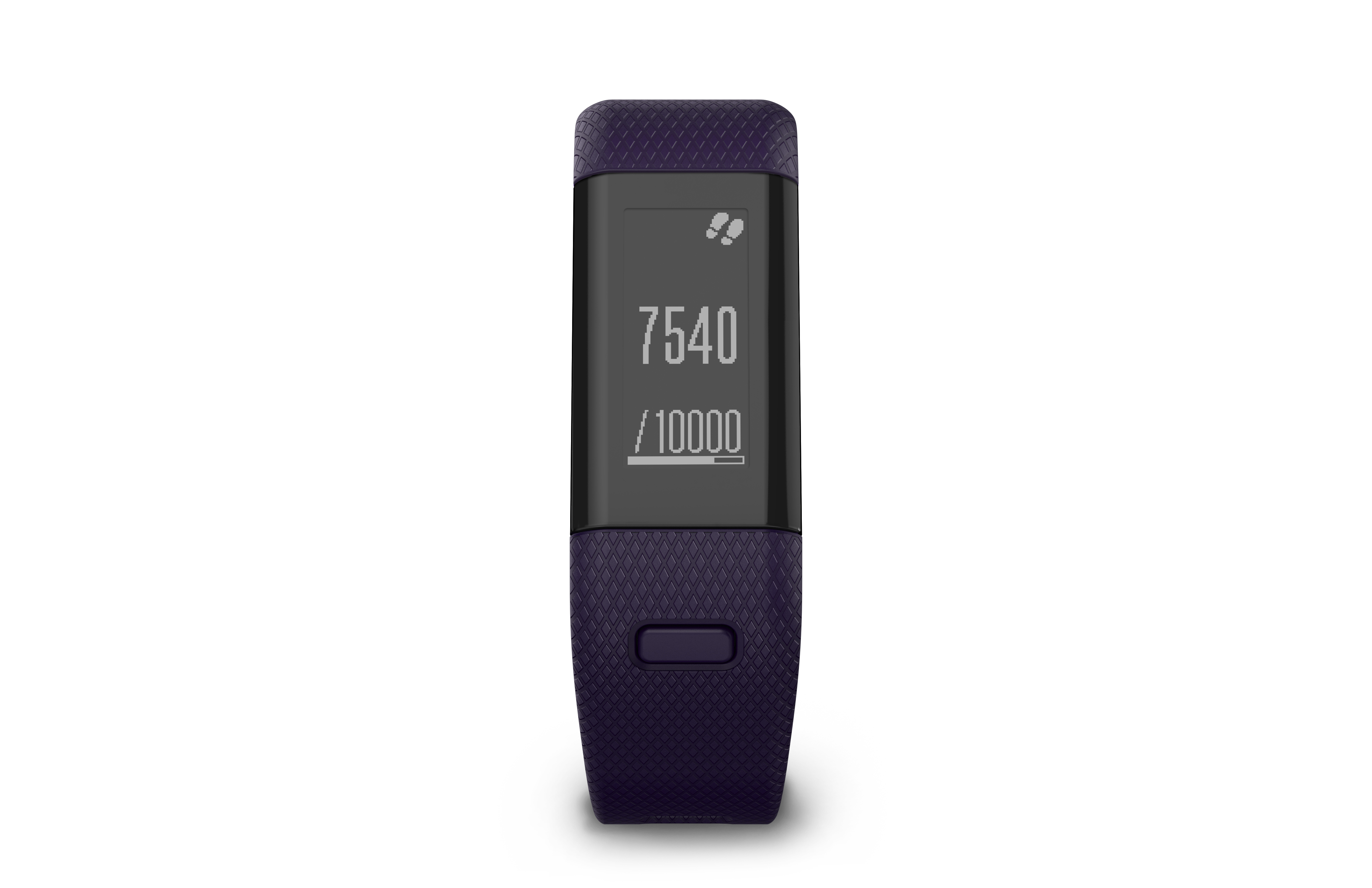 GARMIN vivosmart HR+, Fitnessarmband, 136-192 mm, Lila