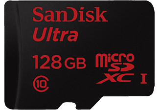 SANDISK MicroSD Ultra 128GB Class 10 UHS-I kártya (SDSQUNC-128G-GN6MA)